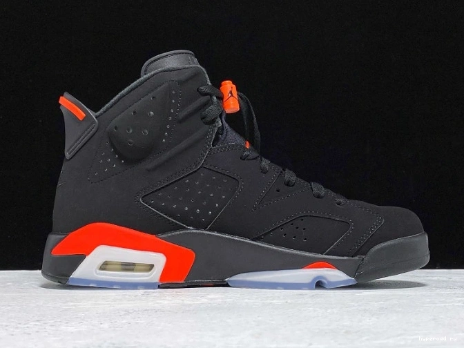 OG 384664-060 Black Jordan 6 Retro Infrared Air 0729